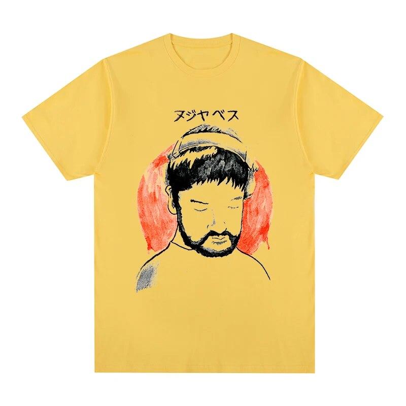 

Футболка в стиле хип-хоп с рисунком Nujabes Samurai Champloo, хлопковая футболка унисекс, новая футболка, женские топы XL