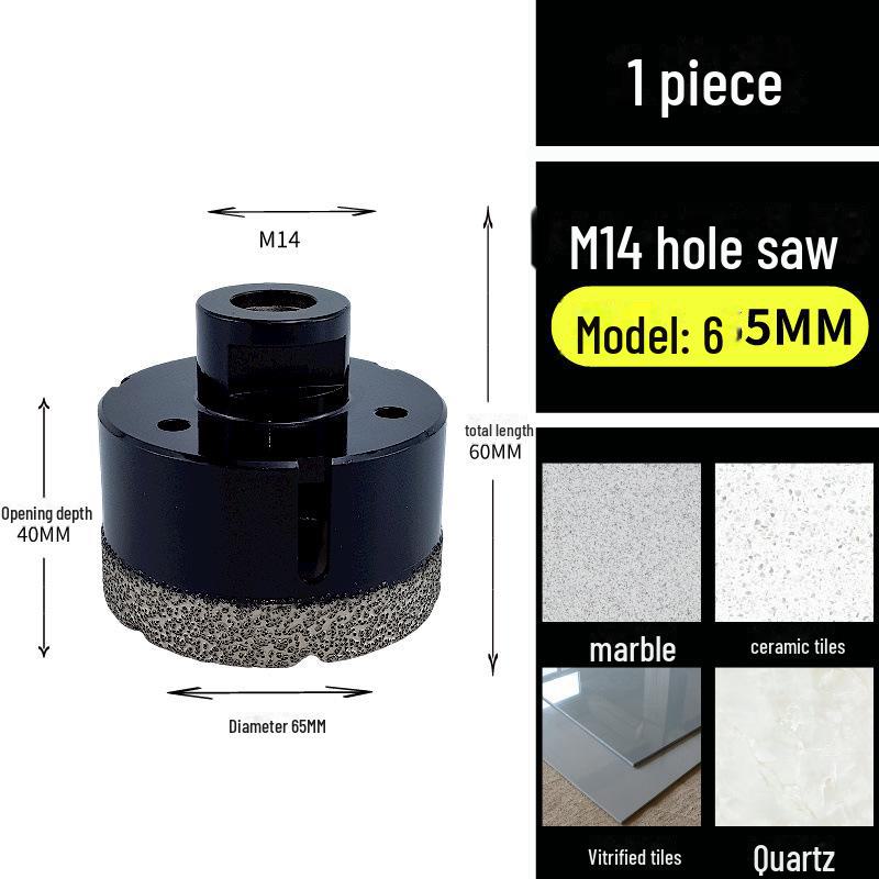 Diamond Marble Angle Grinder Drill Hole Expander for M14 Quartz Granite Tile Stone