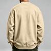 Men's Neck Long Sleeve Sweatshirt Pullover for Casual Everyday Wear