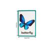 Friendly Animal Insect Cards Vocabulary Flashcards For Toddlers To Develop Language Skills Through Visual Stimulation