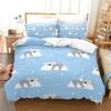 Cartoon Koala Bedding Set Boys Girls Twin Queen Size Duvet Cover Pillowcase Bed Kids Adult Fashion Home Textileextile
