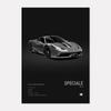 Famous Cars 812 458 296 Canvas Wall Art Print Poster 599XX SP3 F8 Decoration Mural Modern Home Decor Birthday Gift Unframed