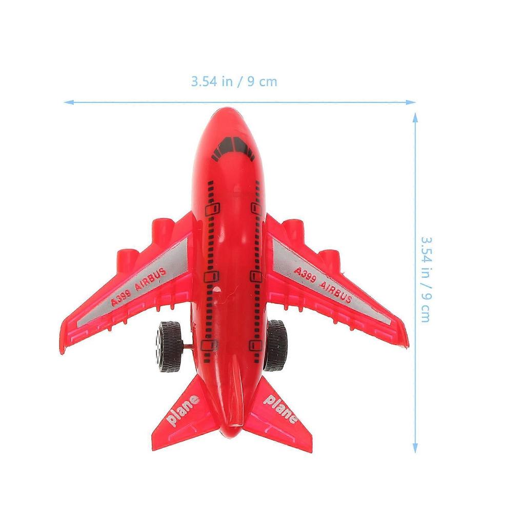 Kids Model Toy Mini Airplane for Imaginative Play Educational Set 6Pcs
