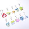 Acrylic Gogo Tamago Q Version Mobile Phone Chain Mametchi Kuchipatchi Mimitchi Gozarutchi Key Chain Cell Phone Pendant Gifts