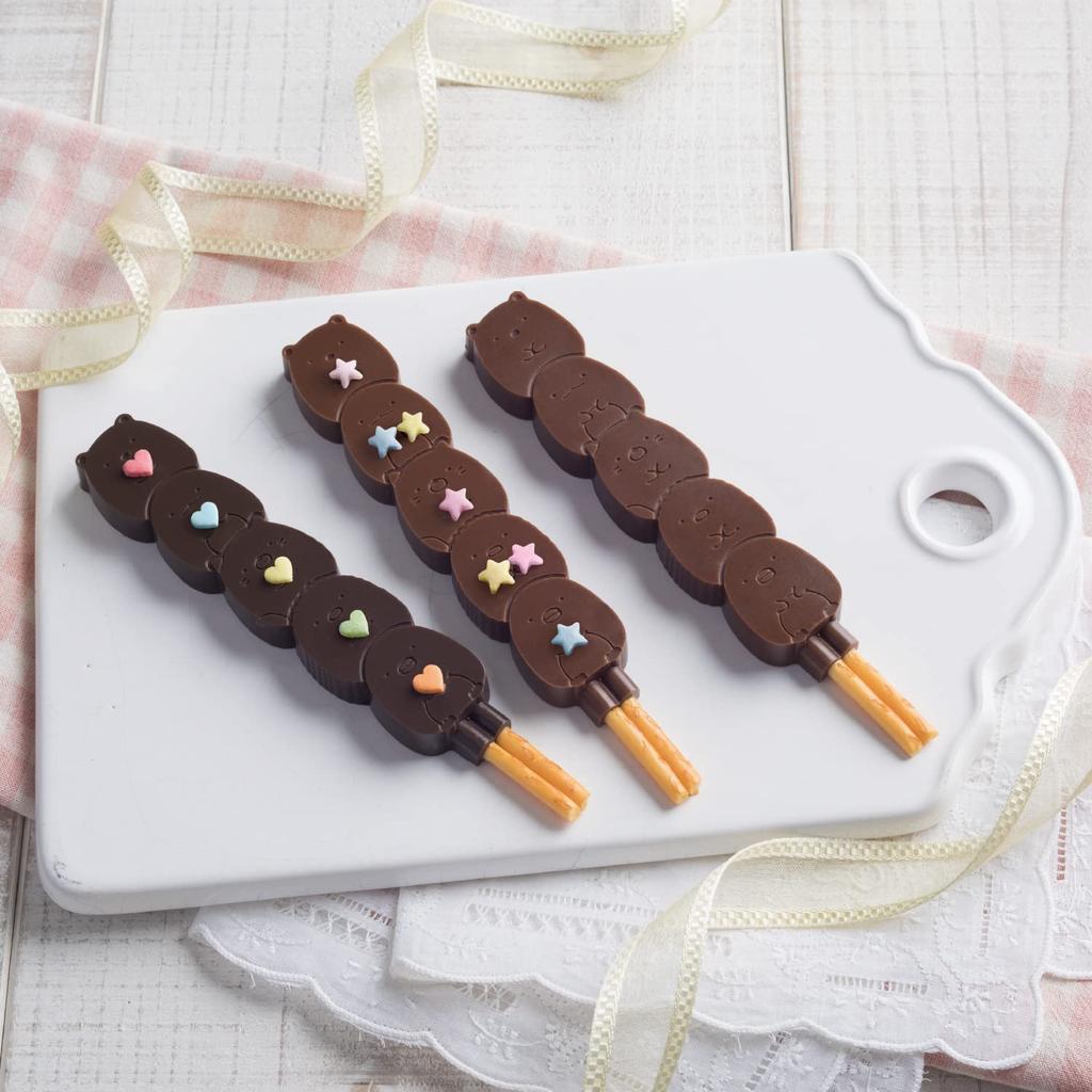 Kai Deco Stick Silicone Chocolate Sumikkogurashi DN0510 Mold,