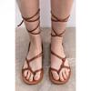 New Women's Shoes Roman Fashion Versatile Strap Flat Sole Beach Sandals Shoes for Women Zapatillas De Mujer 2024