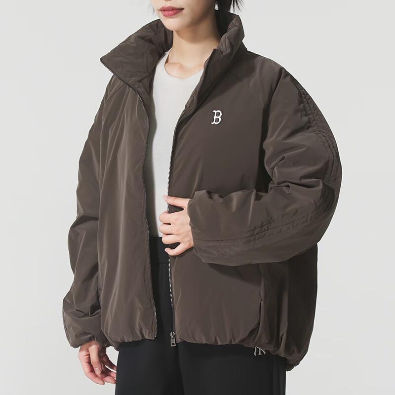 

MLB Women s Stand Collar Loose Fit Down Jacket XS