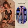 Temptation Lace Bodysuit: Open Crotch Small-Bust Lingerie for Passionate Homewear