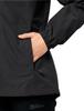 Mountain Parka 1111202 STORMY POINT 2L JKT W Black [Jack Wolfskin] Women's Water-Repellent (TEXASHIELD CORE Windproof) [ / ] High-performance