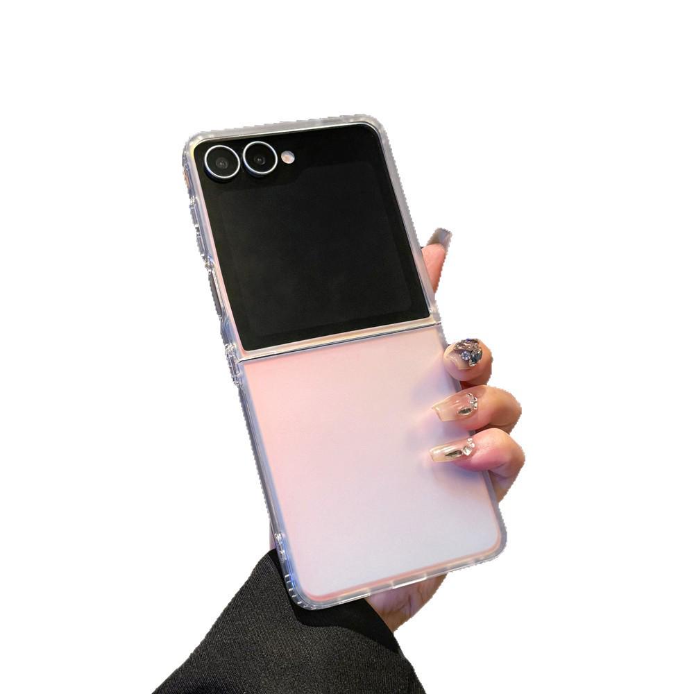 Samsung Z Flip7 Foldable Case - Laser Gradient Frosted Magnetic for Z Flip6/5/4/3