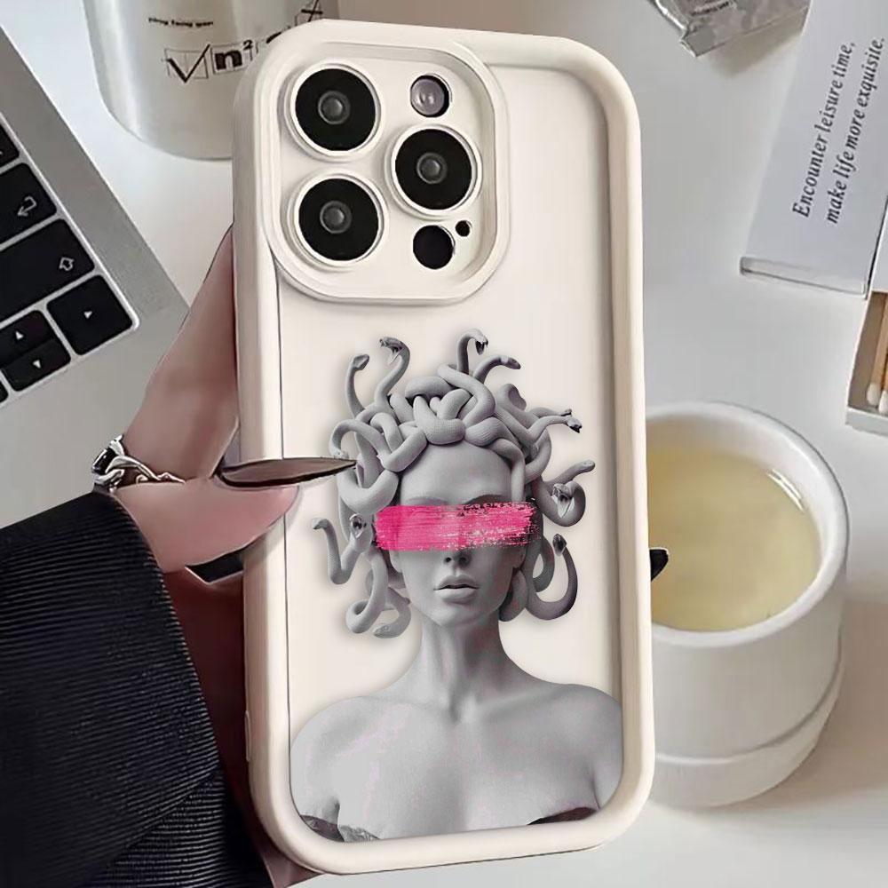 

Vintage Classic Art Phone Case For iphone Apple 17 AIR 16 16E 11 12 13 14 15 XR Plus Pro Max Silicone Case Funda DIY Shell Cover IPHONE12