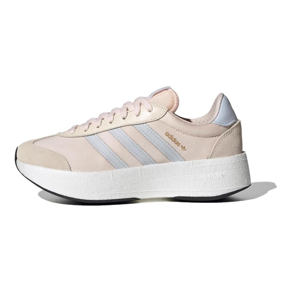 Adidas Originals CITY RNR Wear resistant And Lightweight Low Top Casual Shoes Women's Pink Sneakers JQ5801
