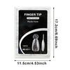 140Pcs Sandwich Nail Dual Forms Reusable Mixed 14 Size Short Oval Square Top & Bottom Nail Mold For Builder Extension