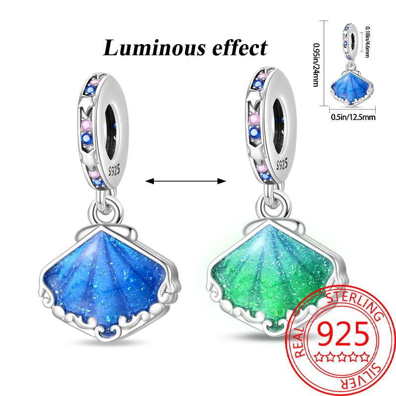 Summer Copper Sea World Kingdom Charm Pendant Beads Fit Charms Original Bracelet For Women Jewelry Making