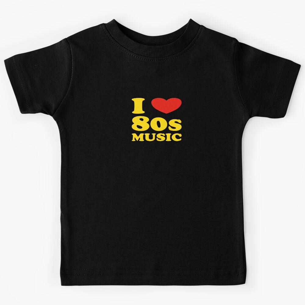 Love 80s Music Kids T-Shirt 130