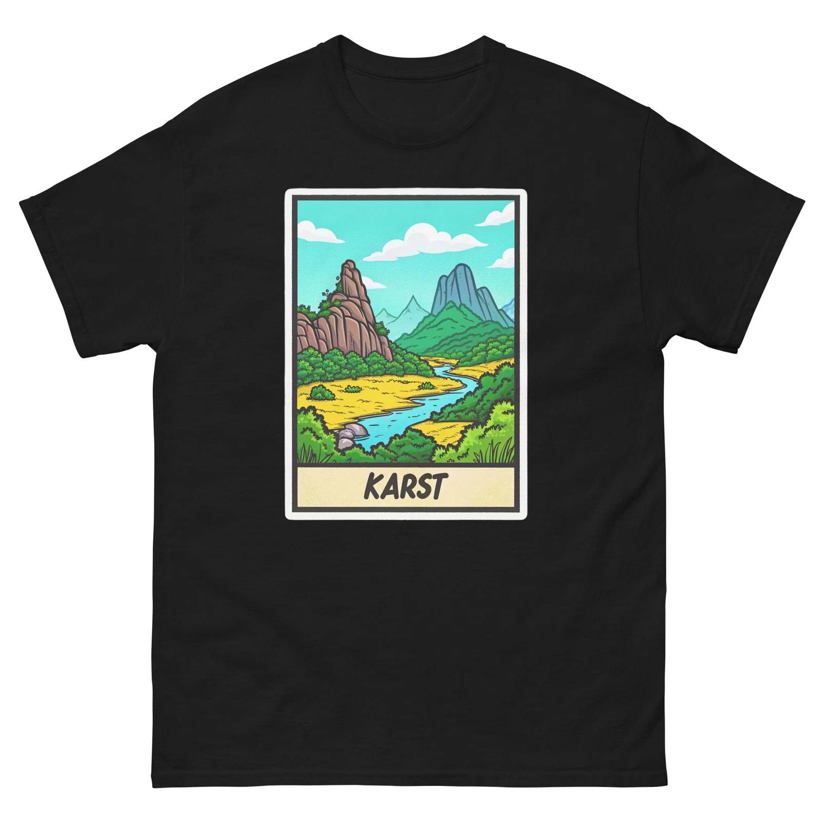 Karst Geographical Landscape Location Scenery T-Shirt S
