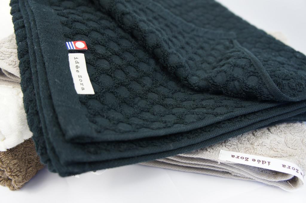 Imabari Towel Wash Towel Ideazora Dot Brown