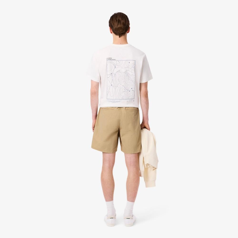 [Lacoste] Men's Stitch Detail Shorts GH5138-55N02S