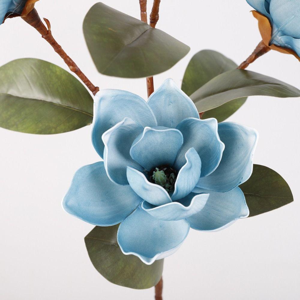 97cm Simulation Big Magnolia Floral Art Fake Flower Artificial Orchid Flowers  Home Office Decor