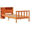 VidaXL Bunk Bed Without Mattress Wax Brown 100x200 Cm Solid Pine 3321687