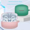 Waterproof Silicone Cover For Wireless Earbuds AntiDrop Protections Multiple Color Portable Hook Included