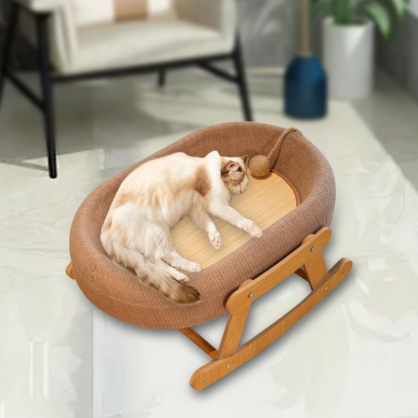 Гамак-кровать для кошки, Диван-кровать для кошки, Лежанка для кошки, Колыбель, Кровать для питомца для использования в помещении и на улице