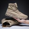 Retro Herrenstiefel für Wüste Herren Wanderschuhe High Top Herren Stiefelette Hohe Qualität Casual Sneaker Taktische Stiefel Herrenstiefel