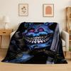 Horror Game F-FNAF Freddy Soft Flannel Throw Blanket,Warm Cozy Blanket for Bed,Couch,Sofa,Bedroom,Living Room,Travel,Picnic
