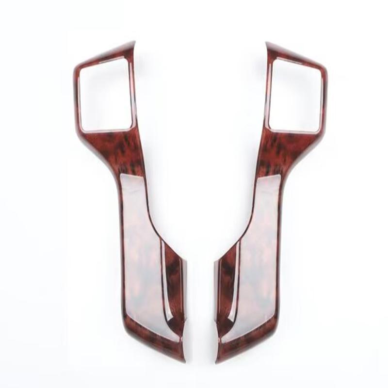 For TOYOTA 4Runner 4 Runner 2010-  CarbonFiber Steering Wheel Trim Direction Control Button Frame Cover Styling Accessories