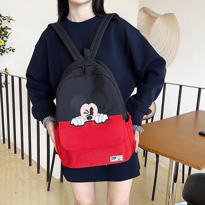 Trendy Soft Girl Cartoon Backpack: Large Capacity Schoolbag for Students