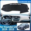 For Hyundai I20 GB IB 2014 2015 2016 2017- Dashmat Dashboard Cover Pad Protective Carpet Car Accessories DashMat Sunshade