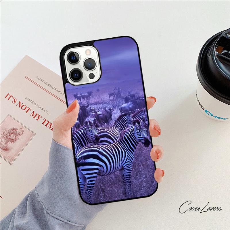 Zebra Phone Case For Apple iPhone 17 Air Pro Max Plus Coque For iPhone 17 Air 14 15 16 13 12 Max Cover