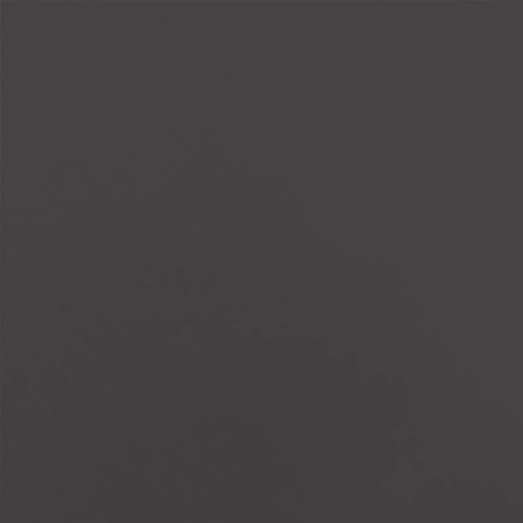 Plant Pot Black 62x47x46 cm Steel