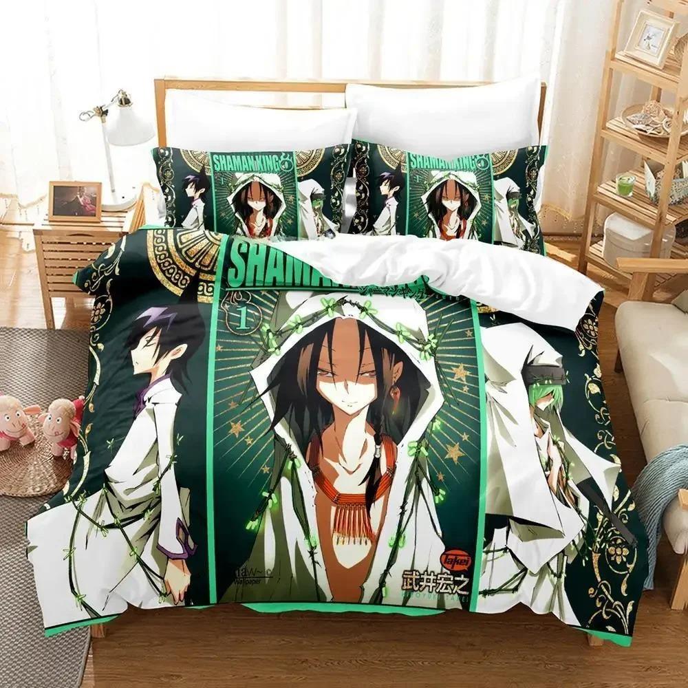 Pohodlný set povlaků na peřinu s anime potiskem, včetně povlaku na peřinu a povlaků na polštáře. Dostupné ve velikostech pro jedno lůžko, dvojlůžko, plné, queen a king. Pro dospělé i děti.