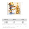 5D Diamond Painting Snowman and Christmas Tree Kit DIY Craft Home Wall Decor Set