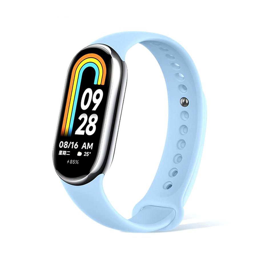 Bracelet for Mi band 8 9 10 Strap Sport Silicone smartwatch correa Accessories Replacement Wristband xiaomi Mi band 9 nfc strap