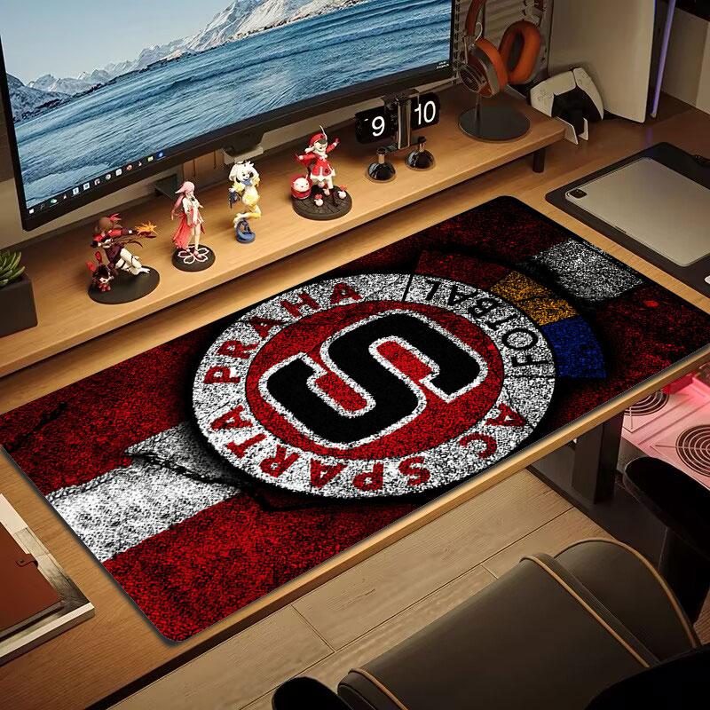 Prague Mouse Pad, Large Gaming Desk Mat, Non-slip XXL Mousepad for Laptop & Tablet, Mini PC Playmat with Stitched Edges