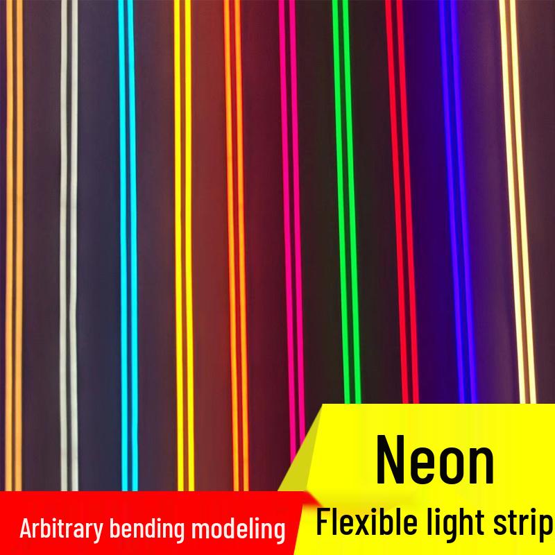 Waterproof LED Neon Flex Light Strip for Outdoor Luminous Lettering and Atmospheric Design