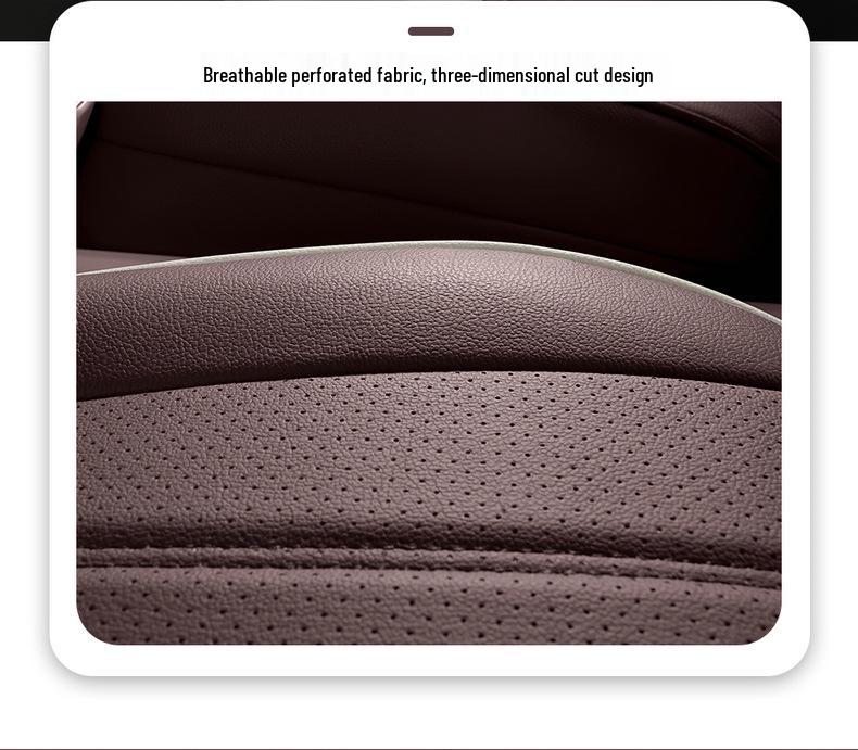 Wuling Sunny Universal Cartoon Leather Car Seat Cover, Full Surround for All Seasons.