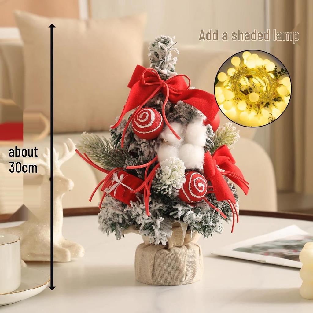 Mini 30cm Tischweihnachtsbaum Dekorationsset
