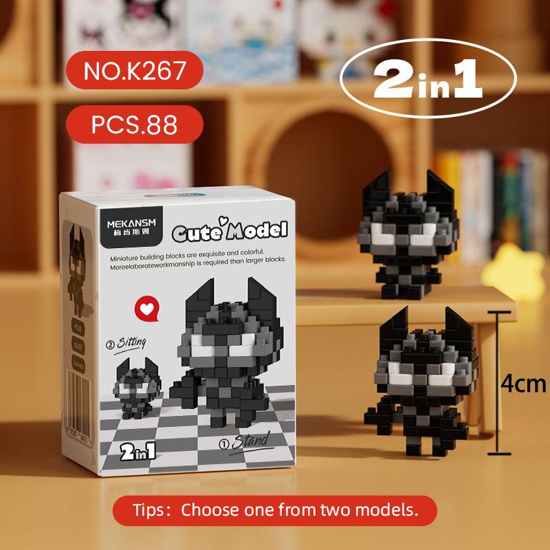 2IN1 Deadpool Building Blocks Marvel Legends Toy Spider Man Building Blocks Blocks Cartoon building block for Kids Toy