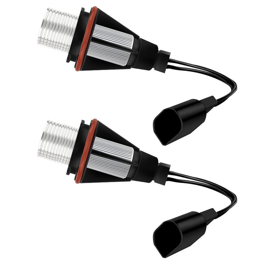 

New 2x White LED Angel Eyes Halo Ring Light Bulbs For BMW E39 E60 E63 E64 E65 X3 X5