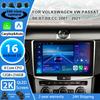 Android 16 Car Radio for Volkswagen VW Passat B6 B7 B8 CC 2007 - 2021, Multimedia Video Player, Smart Carplay System, DSP FM
