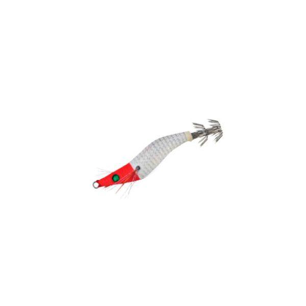 Used Metal Egi No. 20 Fishing 75g Lead Sutte Game Compatible Bait Wood Lure Squid Fishing Squid Metal Egging Nakajima Red Silver
