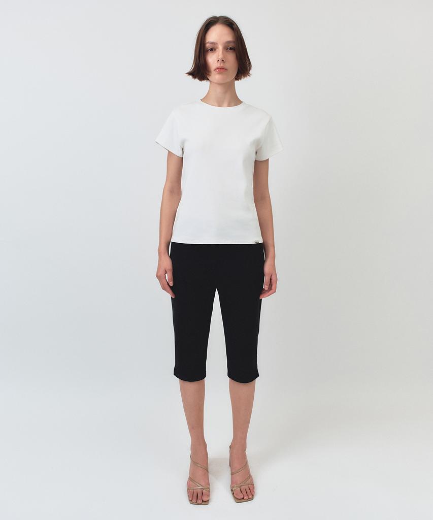 Simeteuligpeosenteu Basic Jersey T-Shirt / White