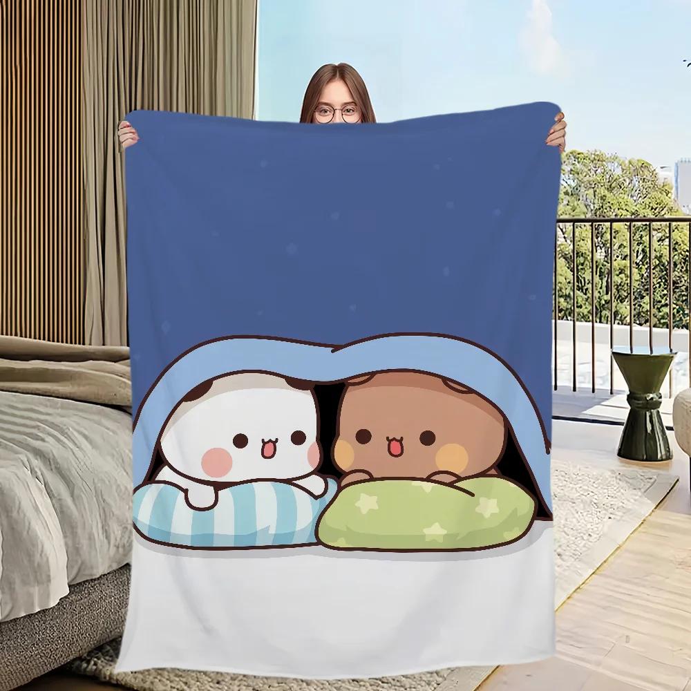 Cartoon Four Seasons Warm Soft Plush Blanket for Sofa Living Room Office Bedroom Travel Gift