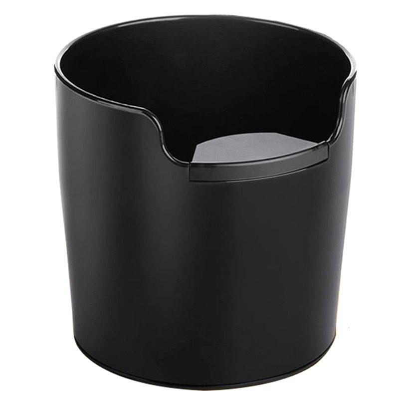 

ABMH-Multipurpose 2-In-1 Portafilter Tamper Stand Coffee Knock Box And Durable Anti-Slip Base чорний
