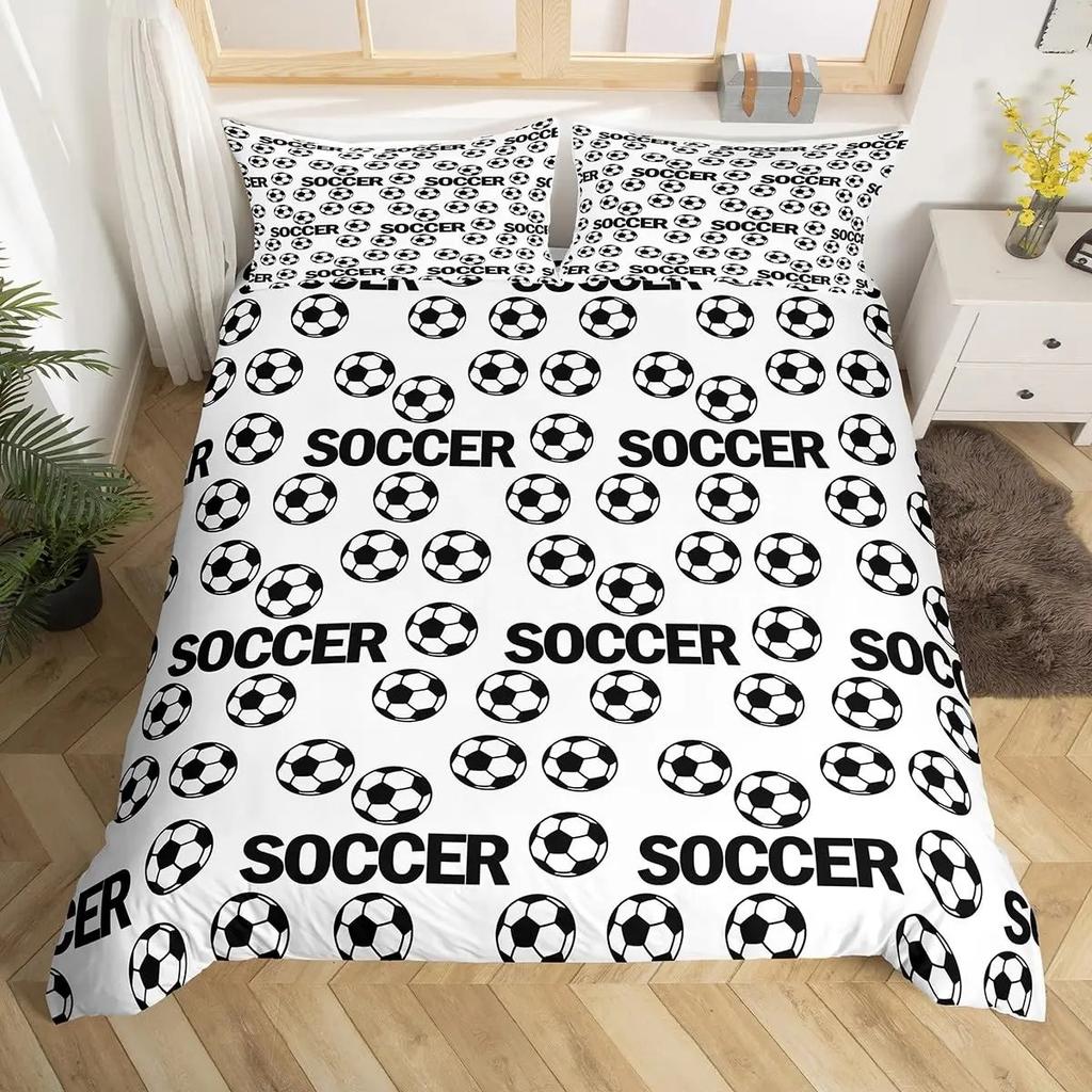 Sportovní povlečení na přikrývku Badminton Fluorescenční zelená Růžová Badmintonová raketa Ložní souprava Sportovní hra Povlak na přikrývku Módní povlak na přikrývku