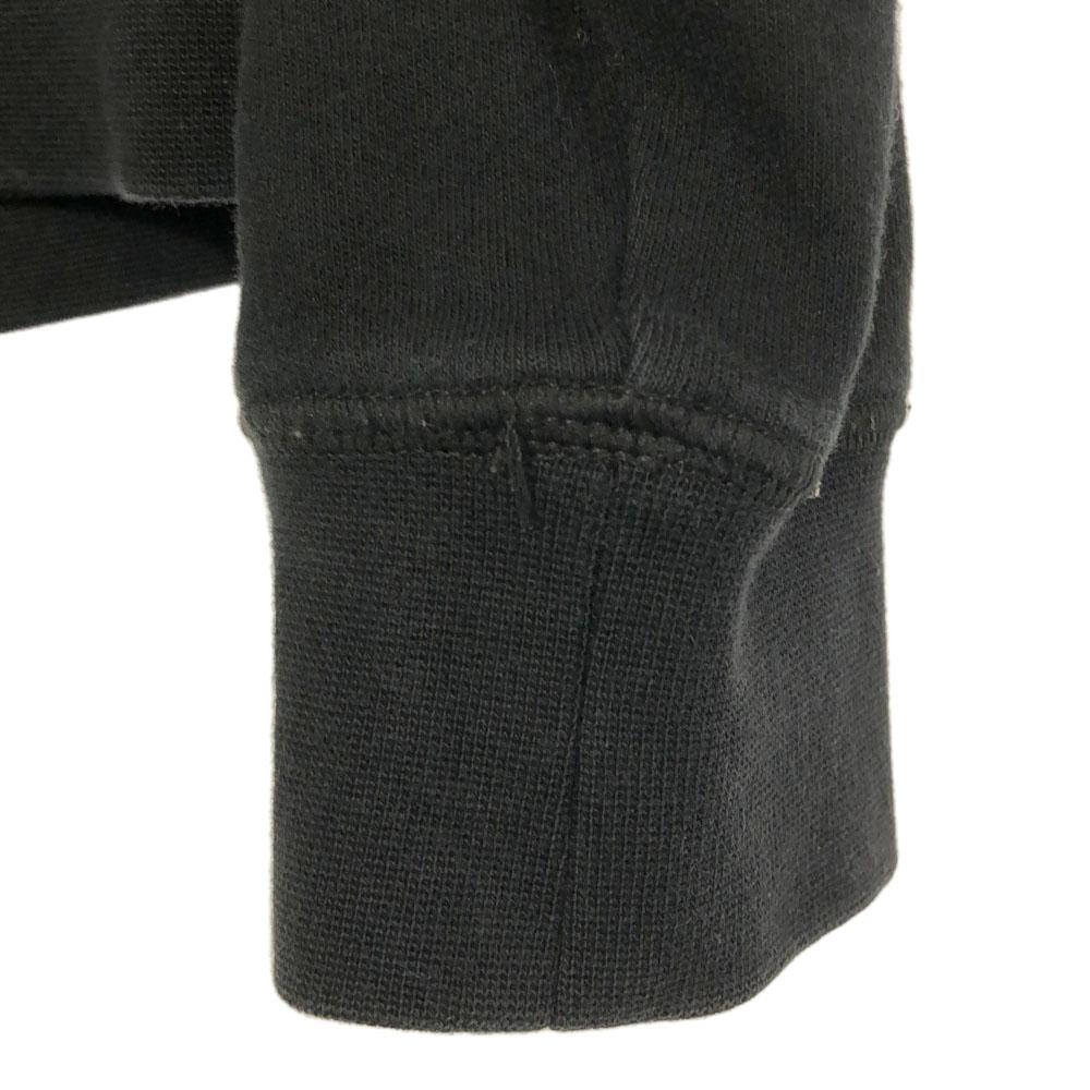 ARMANI EXCHANGE Logo print Long sleeve sweat Zip hoodie S black Men's Used