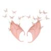 Cosplay Halloween False Ears Forest Butterfly Latex Ear Cuff Jewelry Halloween Elf Ears  Dress Up